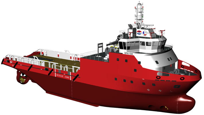 Ship Vessel Png Transparent Image (black, red, white, maroon)