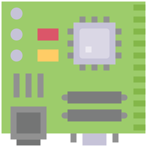 Chip Computer Hardware Memory Electronic Device Icon Free Transparent Png Icon Download (gray, lavender, silver, black)