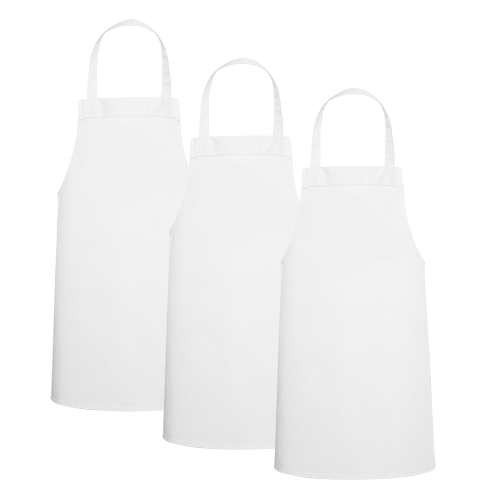 White Apron Png Cutout (black, lavender)