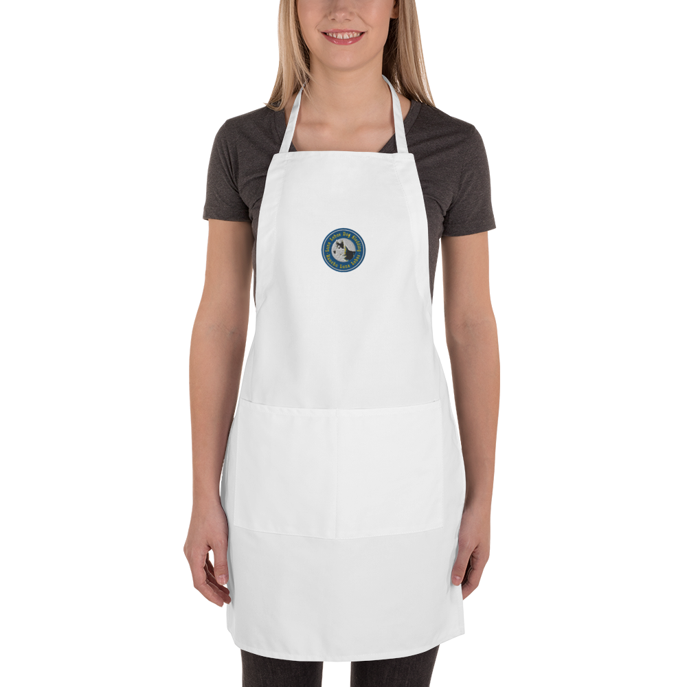 White Apron Png Pic (black, lavender)