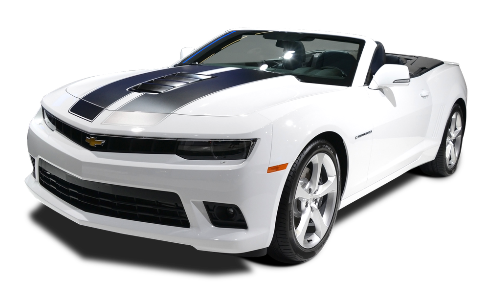 White Camaro Png File (black, white)