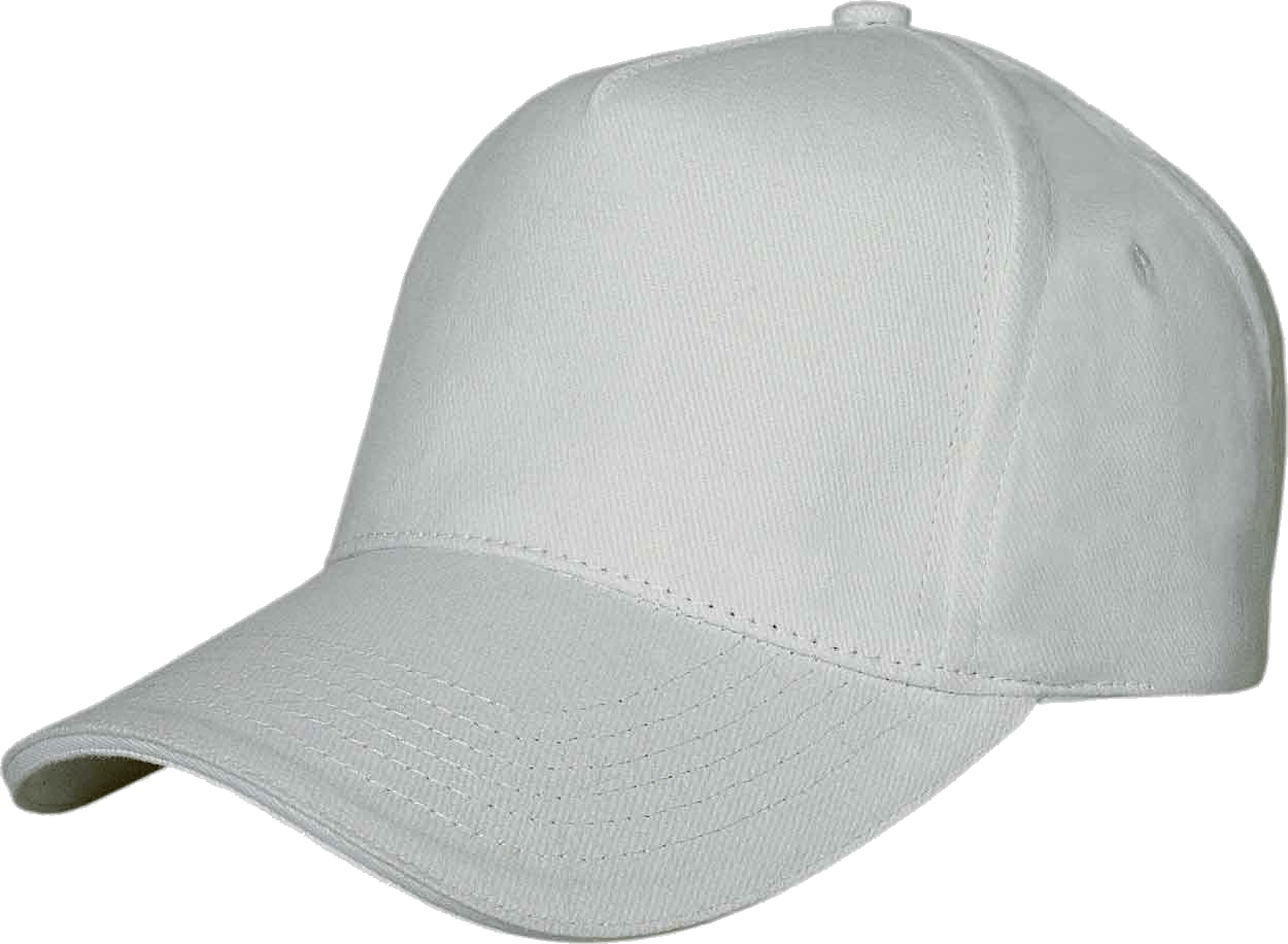 White Cap Png Image (black, silver)