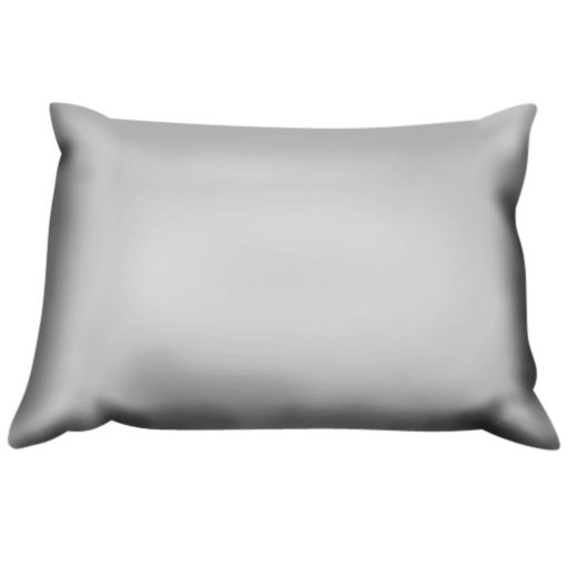 White Cushion Png (white, silver)