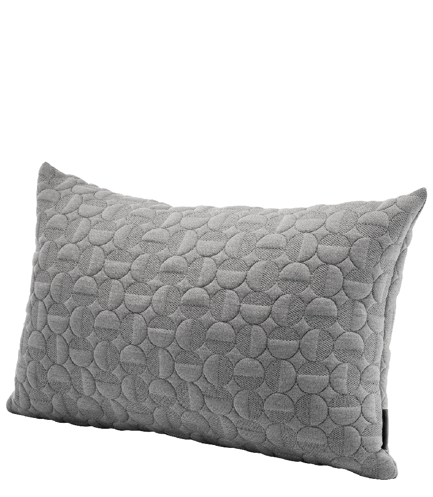 White Cushion Transparent (black, gray)