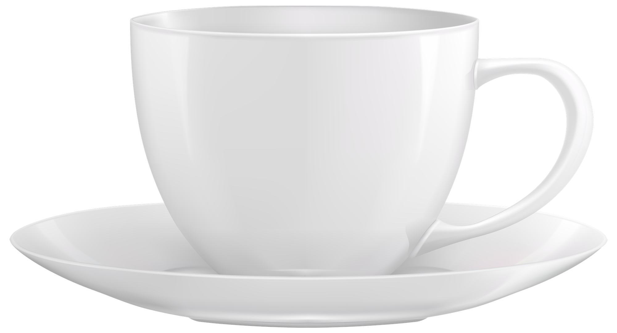 White Empty Cup Png Photo (lavender, black)