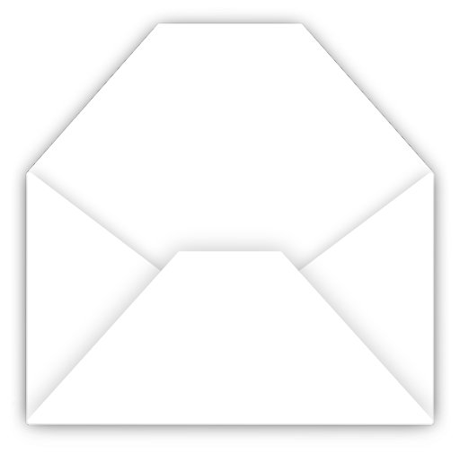 White Envelope Png Picture (white, lavender, gray, black)