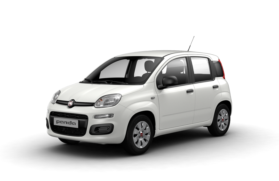 White Fiat Panda Png Transparent Image (silver, white, gray, black)