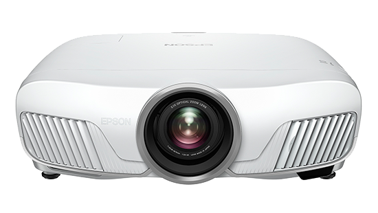 White Home Theater Projector Transparent Background (white, lavender)