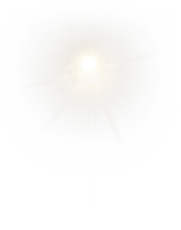 White Light Png Cutout (beige, black, silver)