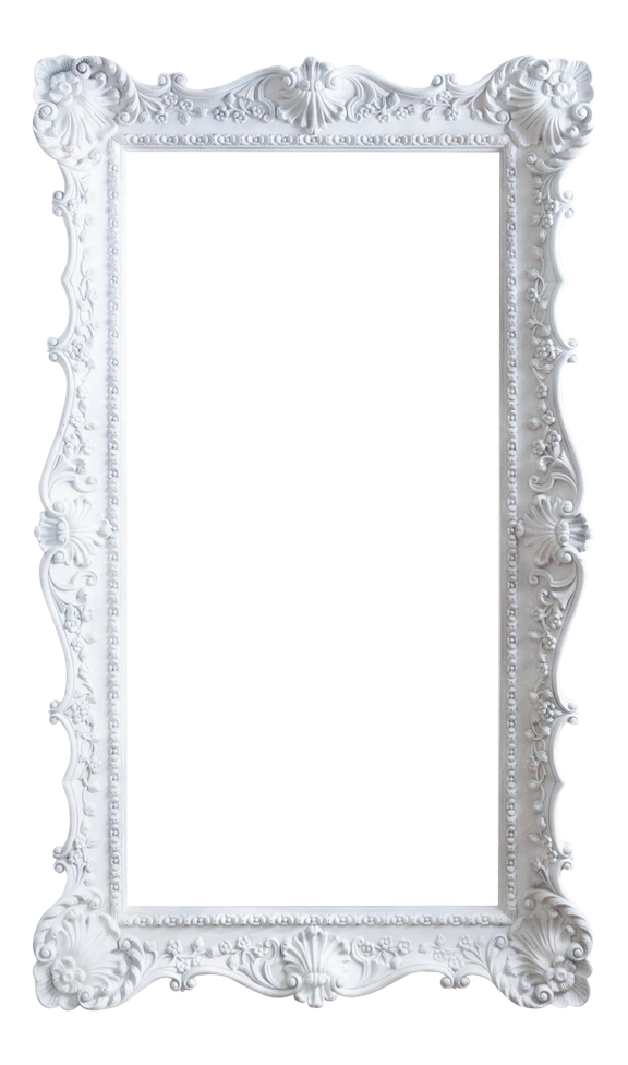 White Picture Frame Png Isolated Hd (black, lavender)