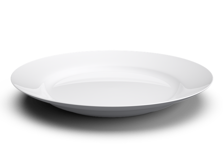 White Plate Png File (lavender, black, white)