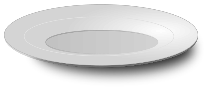 White Plate Png Hd (lavender, black, silver)