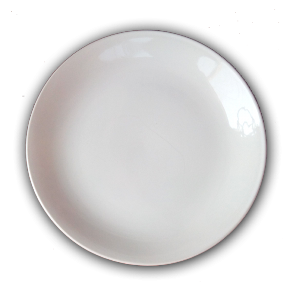 White Plate Transparent Background (lavender, black, silver)