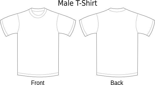 White Shirt Front And Back Png Pic (lavender, white)