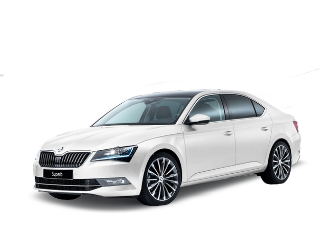 White Skoda Png Clipart (black, silver, lavender)