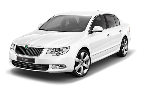 White Skoda Png Image (black, lavender, white)