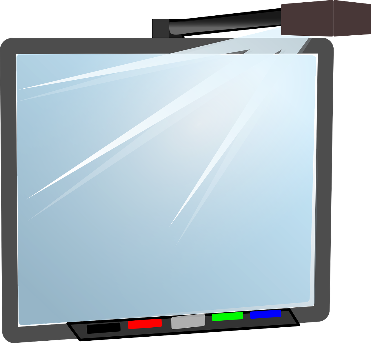 Whiteboard Vector Png Images (indigo, black, gray, silver)