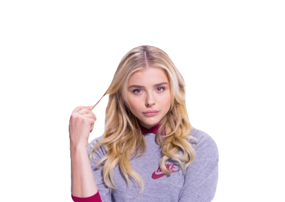 Chloe Grace Moretz Transparent Png (white, silver)