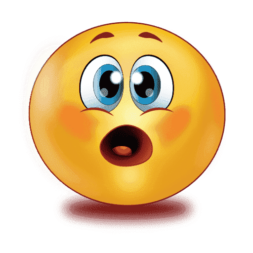 Shocked Emoji Png Hd (white, orange, maroon, chocolate, gray)