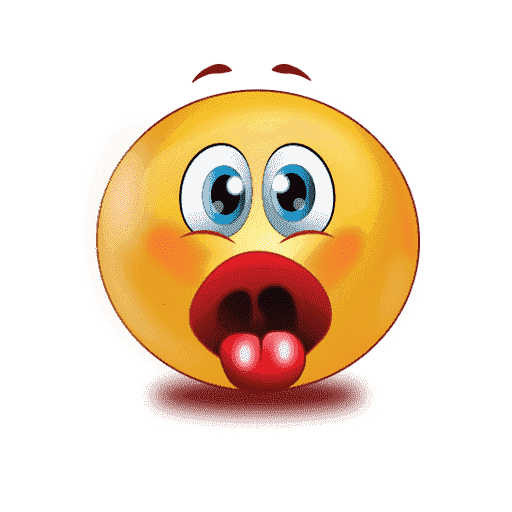 Shocked Emoji Png Transparent Image (orange, gray)