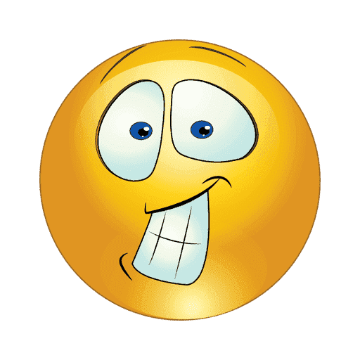 Shocked Emoji Transparent Png (white, orange, chocolate, gray)