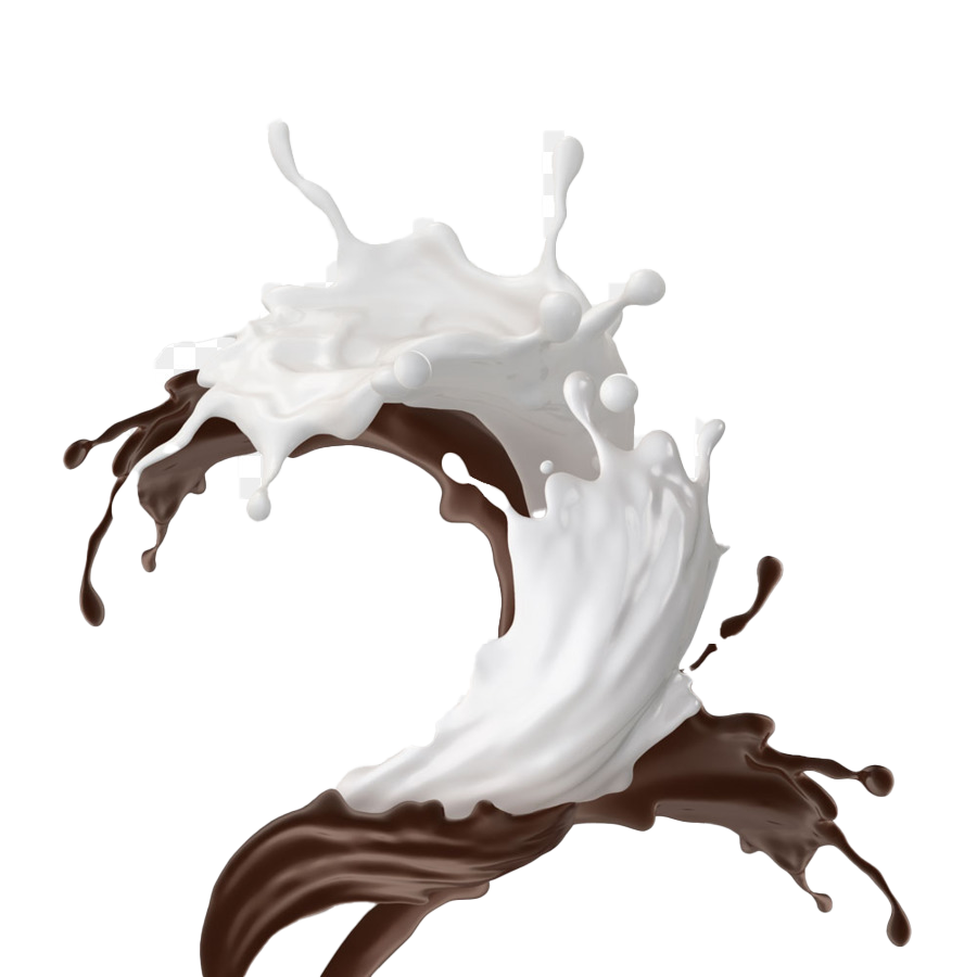 Choco Splash Png Clipart (white, lavender)