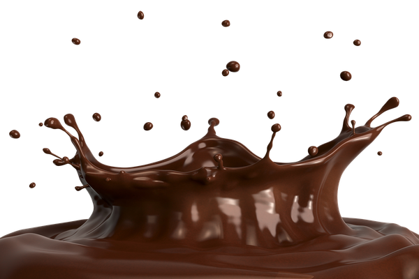 Choco Splash Png File (black, maroon)