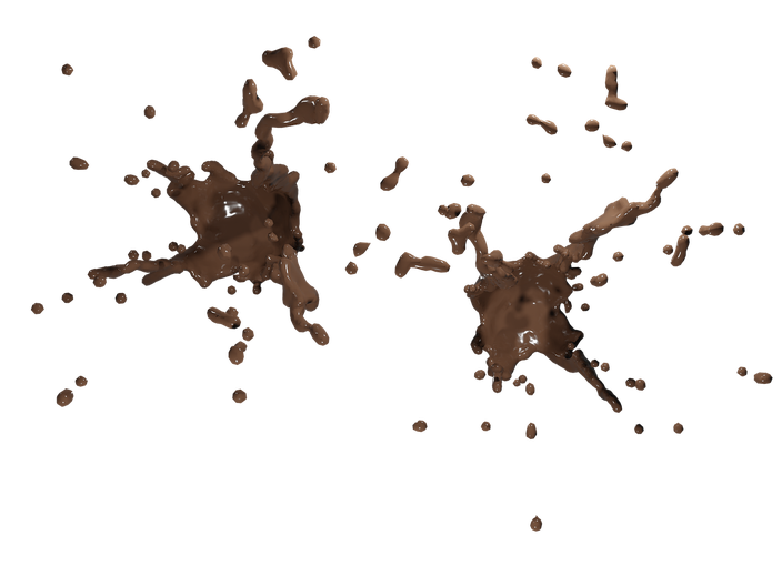 Choco Splash Png Hd (black, maroon)