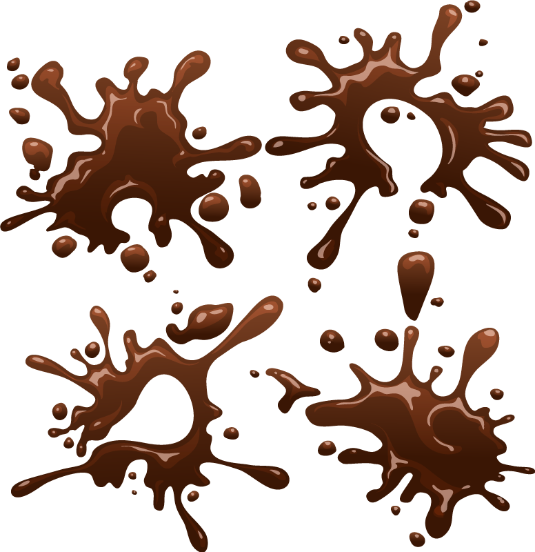 Choco Splash Png Isolated Hd (black, maroon)