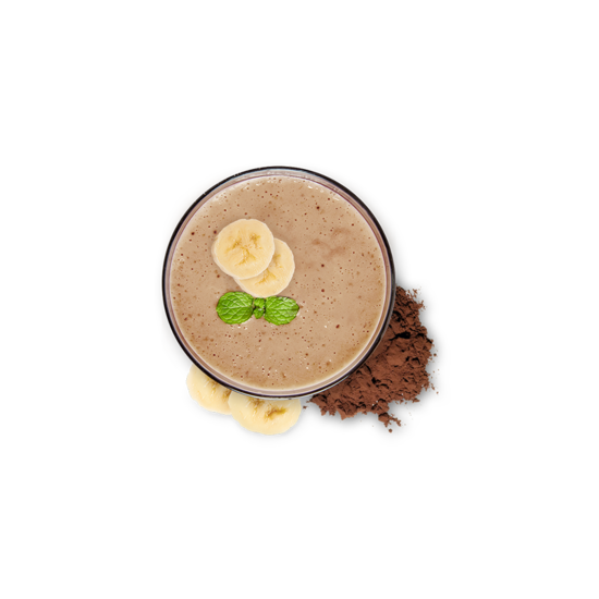 Chocolate Banana Shake Png (salmon, black)