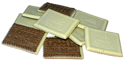 Chocolate Butter Biscuit Png Image (black, olive, silver)