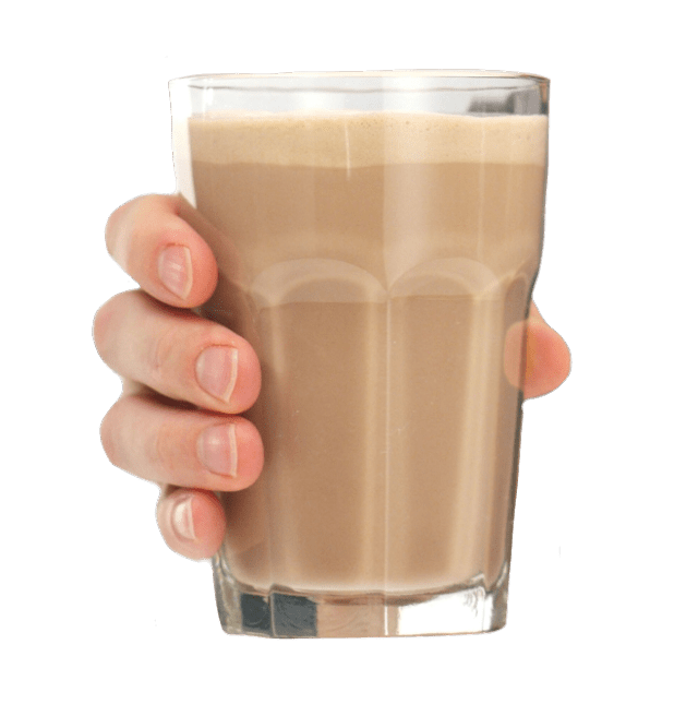 Chocolate Milk Transparent Png (white, gray, salmon)