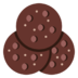 Chocolate Chip Chips Food Cookies Biscuit Icon Free Transparent Png Icon Download (maroon, gray, black)