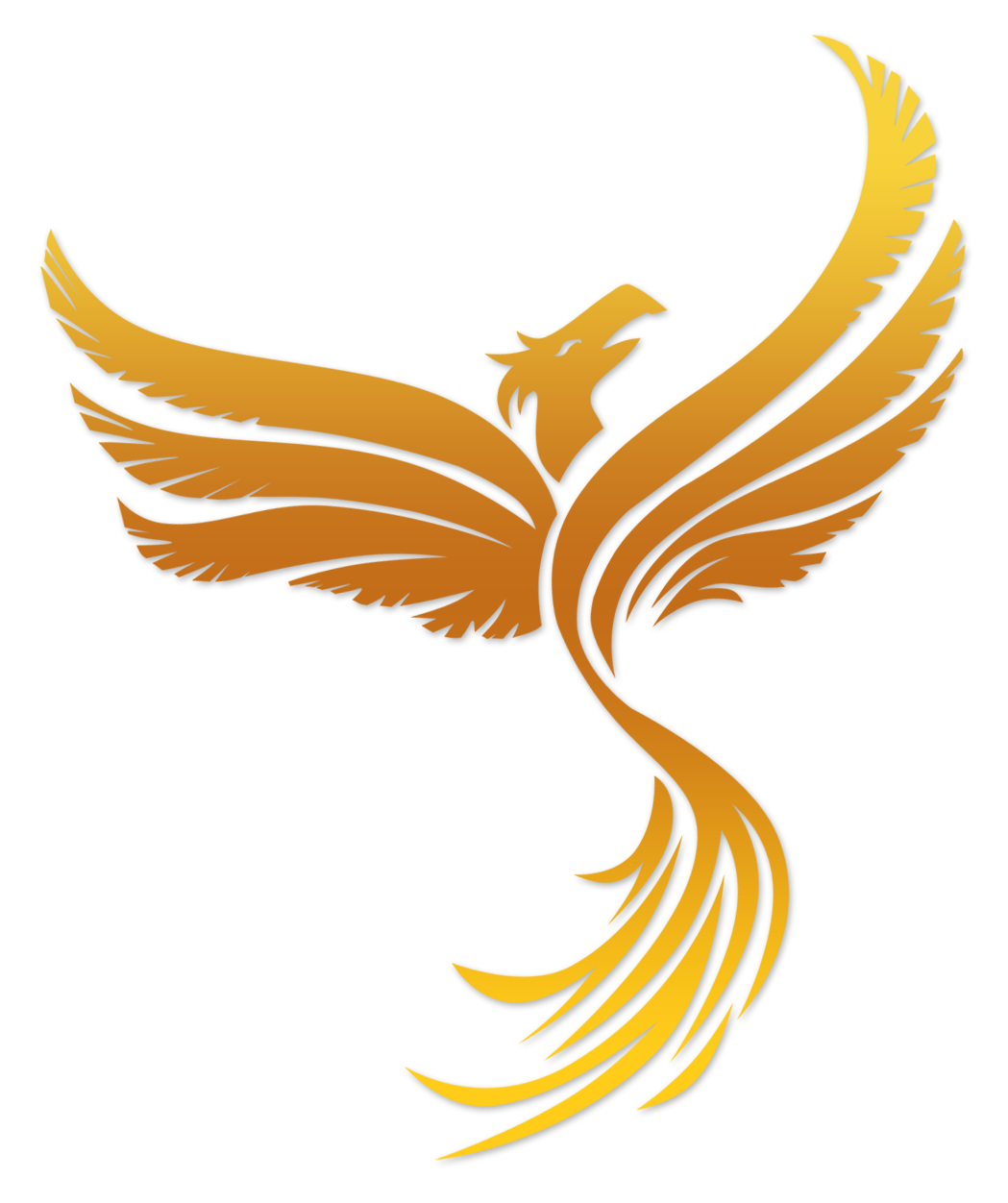 Phoenix Png Pic (white, silver, indigo, black)