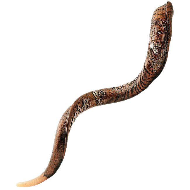 Shofar Png Pic (black, pink, white, gray)