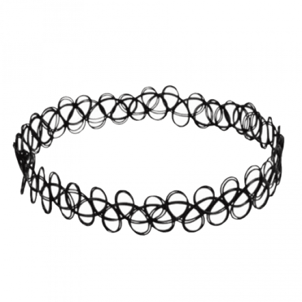 Choker Png Transparent Picture (black, white, gray)