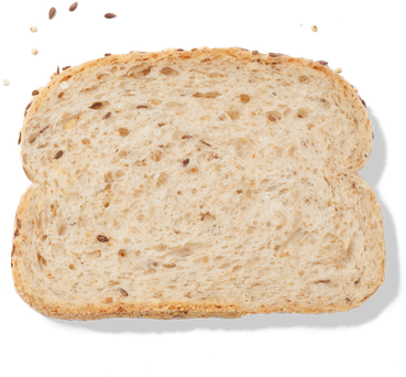 Whole Grain Bread Isolated File (black, silver, pink)