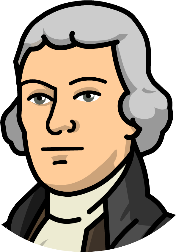 Thomas Jefferson Png Image (beige, black, gray, pink, silver)