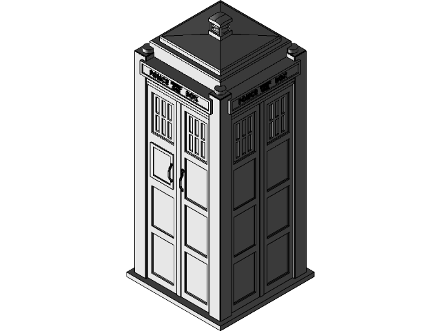 Phone Booth Png Photo (indigo, black, silver)