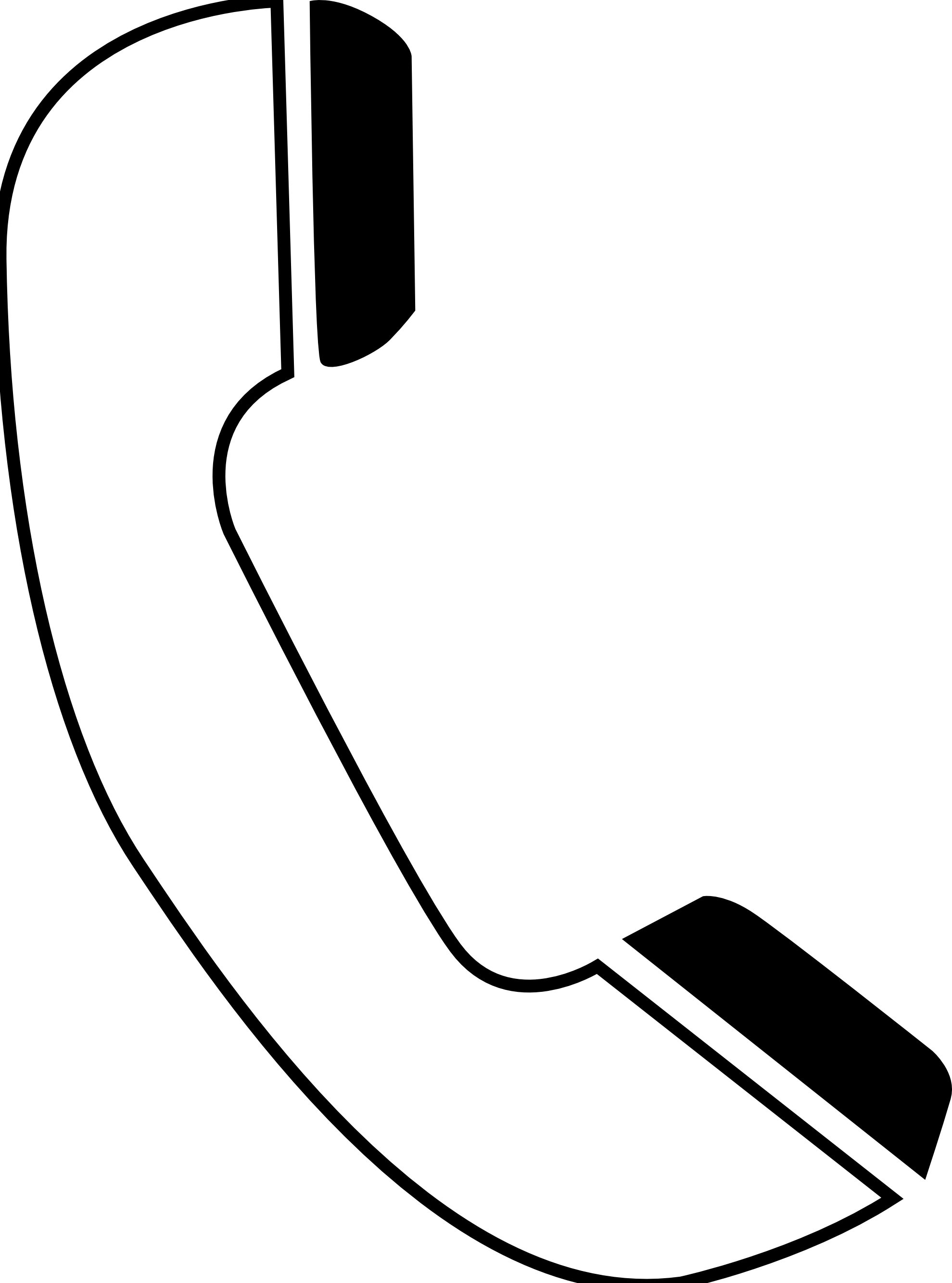 Phone Png Transparent Image (white, indigo, black)