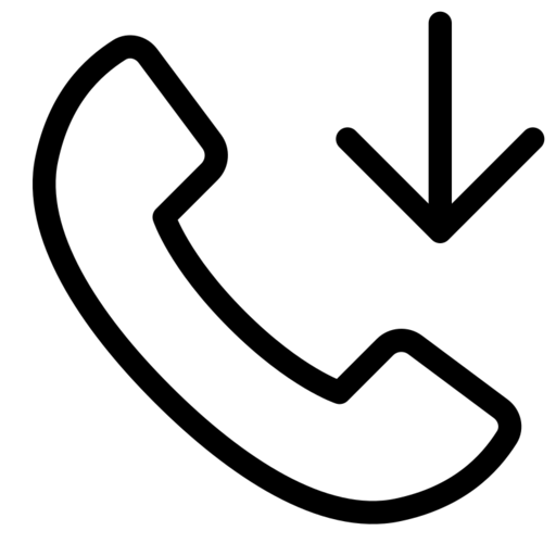 Phone Incoming Call Free Png Icon (silver, white, lavender, black)