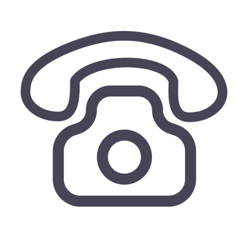 Phone Rotary Free Png Icon Download (black, indigo)