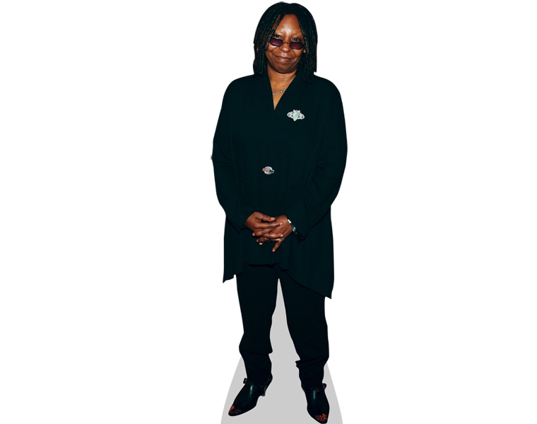 Whoopi Goldberg Png Photo (black, silver)