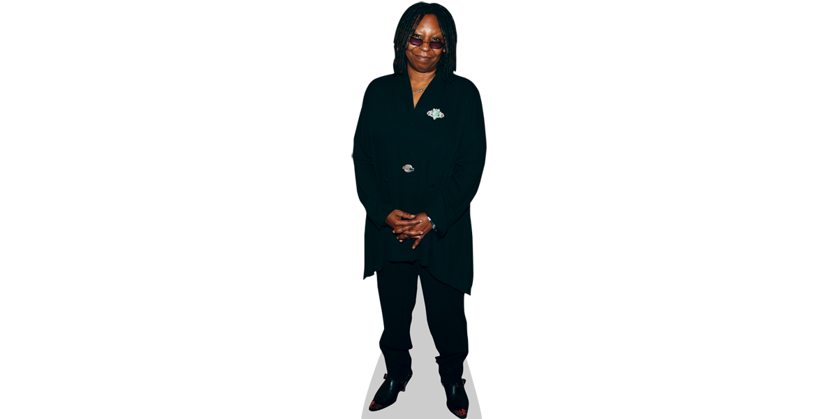 Whoopi Goldberg Png Pic (black, lavender, white)