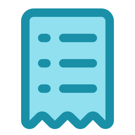 Shop Bill Invoice Market Icon Free Nobackground Png Icon Download (teal, black, mint)