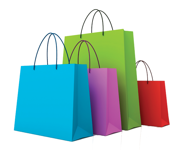 Shopping Bag Png (black, greenish blue)