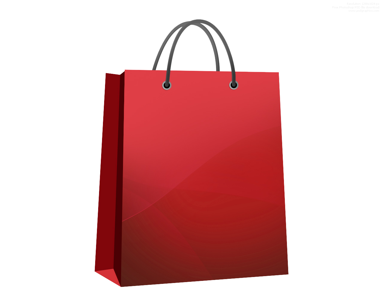 Shopping Bag Transparent Png (white, maroon, chocolate)