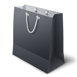 Shopping Bag Free Nobackground Png Icon Download (black, indigo)