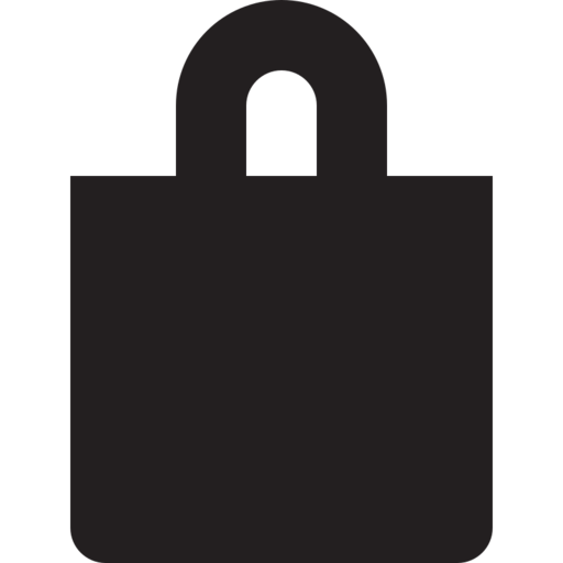 Shopping Bag Free Transparent Png Icon Download (black)