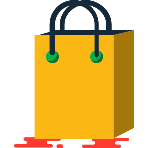 Shopping Bag Icon  Free Nobackground Png Icon Download (olive, orange, chocolate, black)